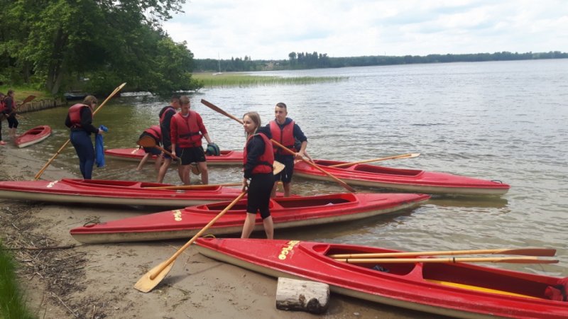 Obóz letni w Kretowinach